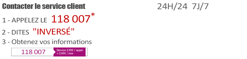 annuaire inversé